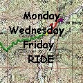 mon wed fri ride