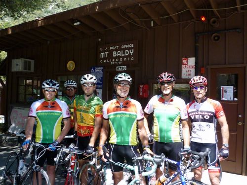 The group at the Mt Baldy PO