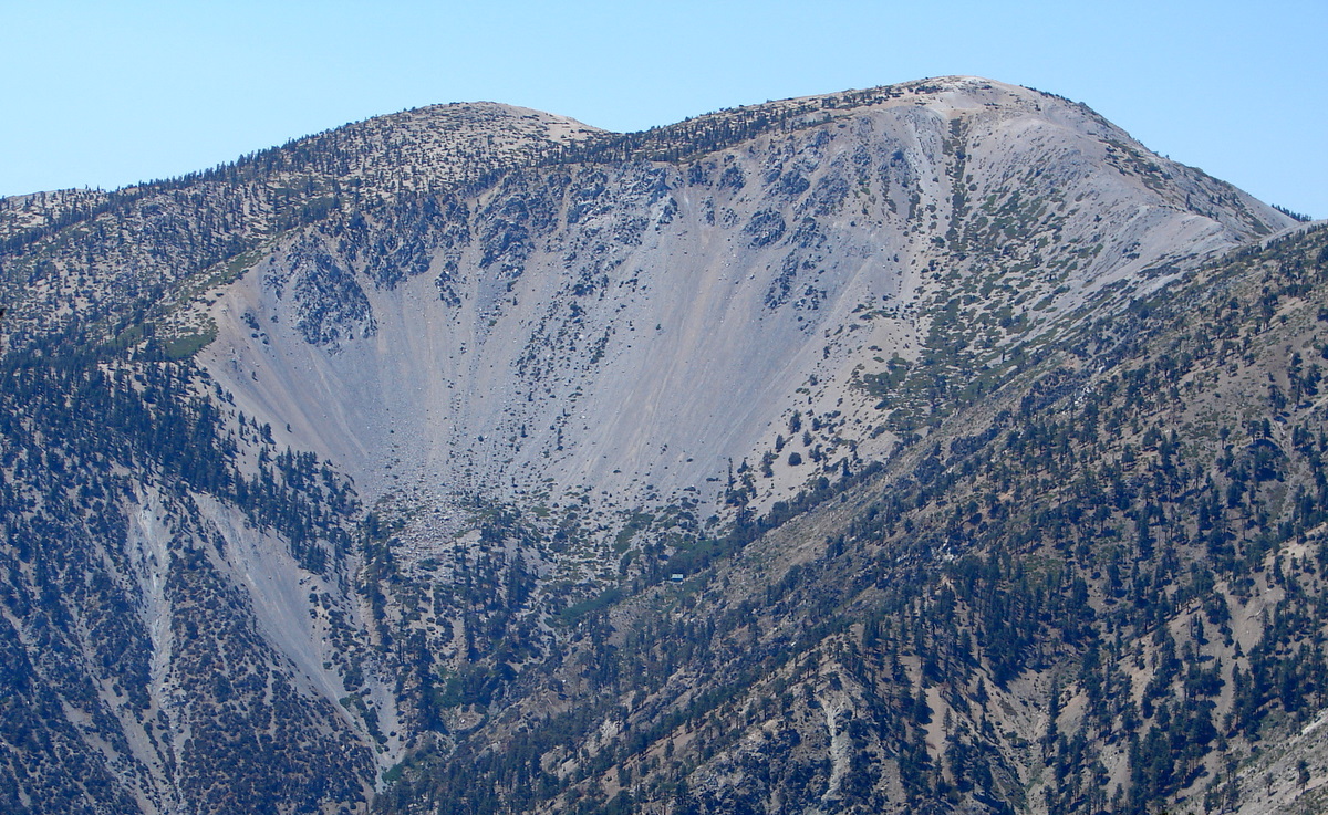 Baldy Bowl Viewed from Mt Baldy Ski Lifts